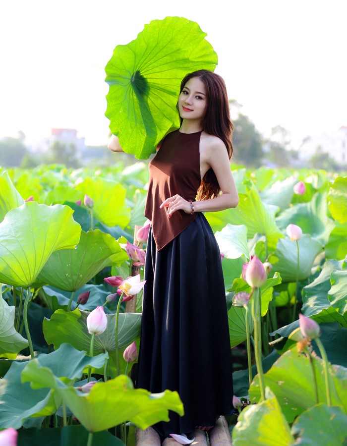 Temporada de flores de loto en Hanoi - ảnh 5